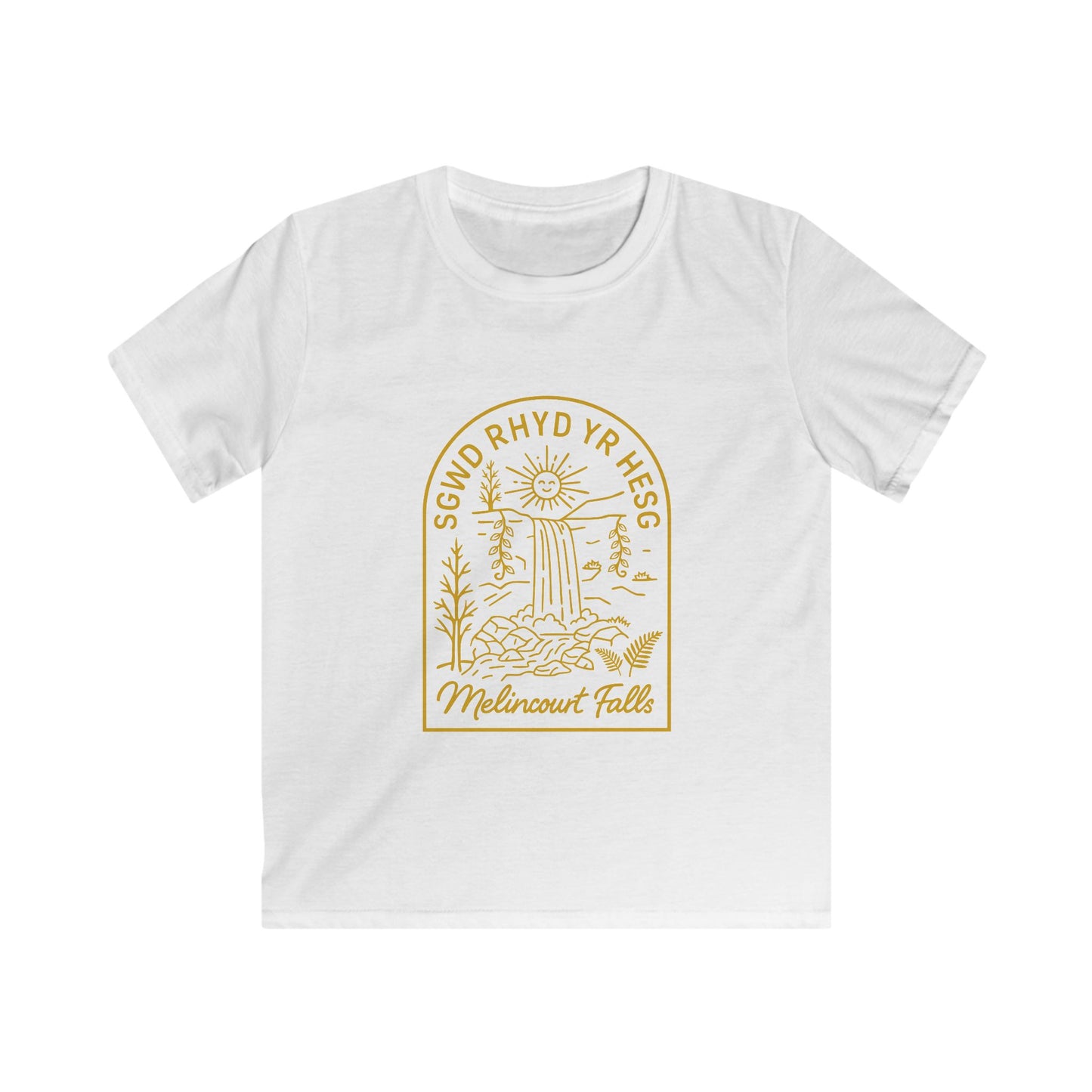 Kids 'Sgwd Rhyd Yn Hesg' Melincourt Falls Waterfall Graphic