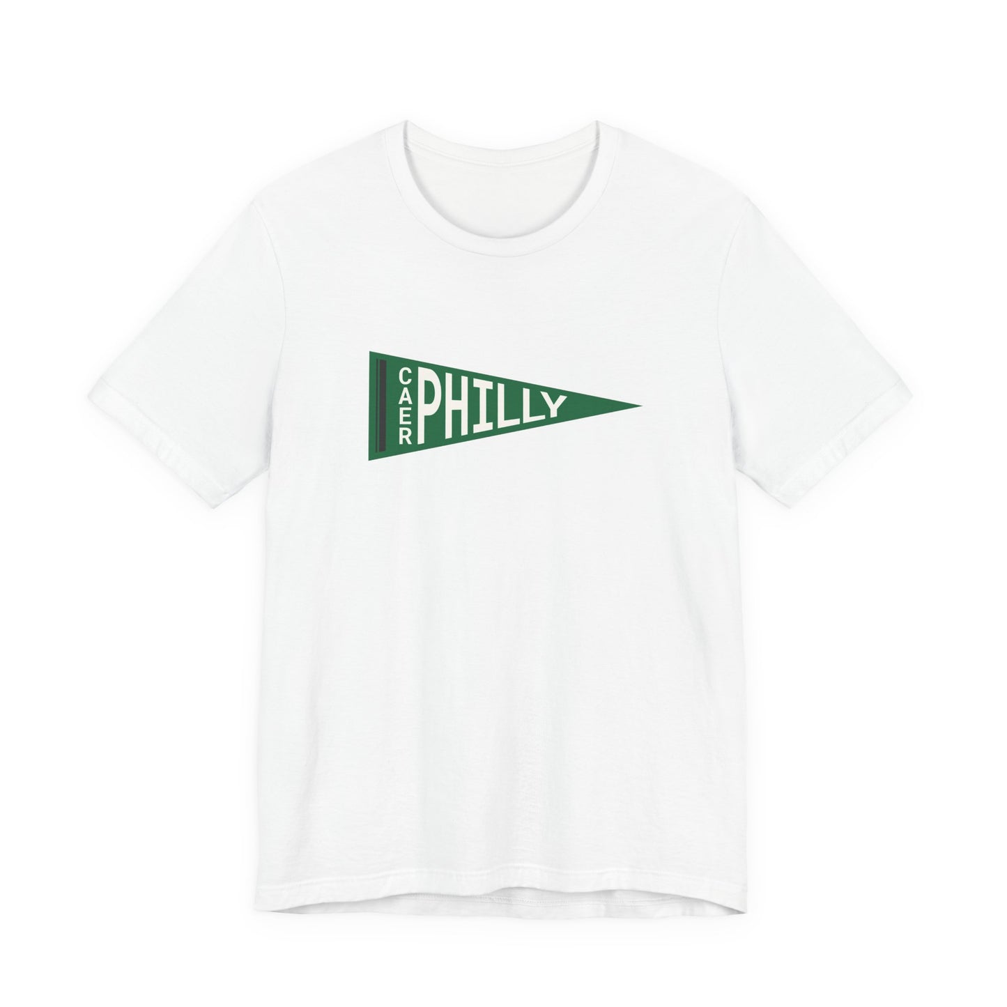 Caerphilly Retro Pennant T‑Shirt (Unisex)