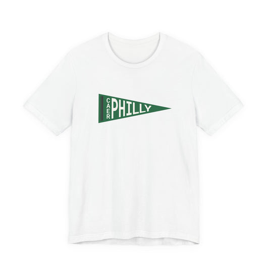 Caerphilly Retro Pennant T‑Shirt (Unisex)