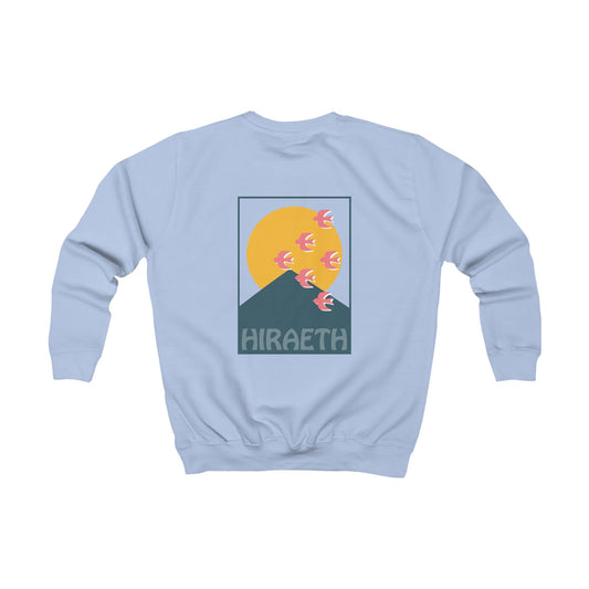 Kids 'Hiraeth' Jumper — Yr Wyddfa Mountain Design (Double Sided)