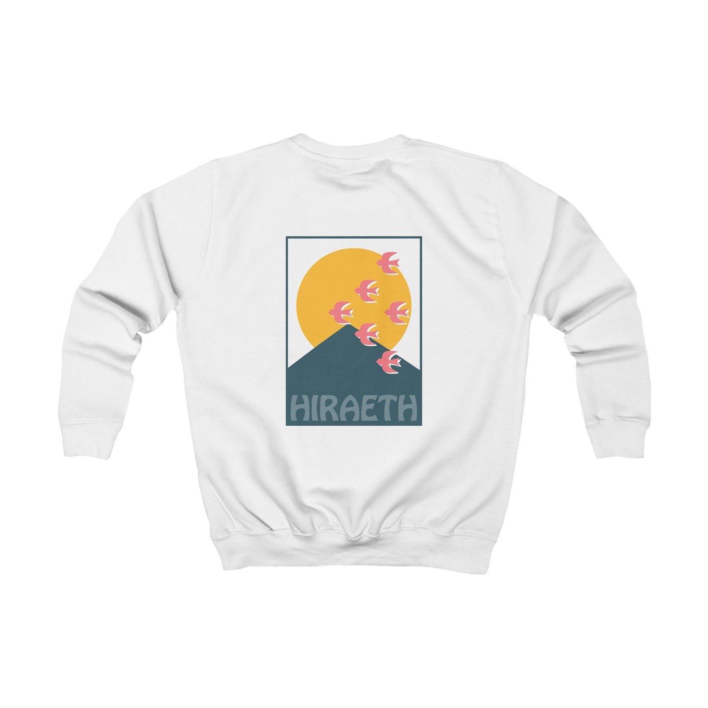 Kids 'Hiraeth' Jumper — Yr Wyddfa Mountain Design (Double Sided)