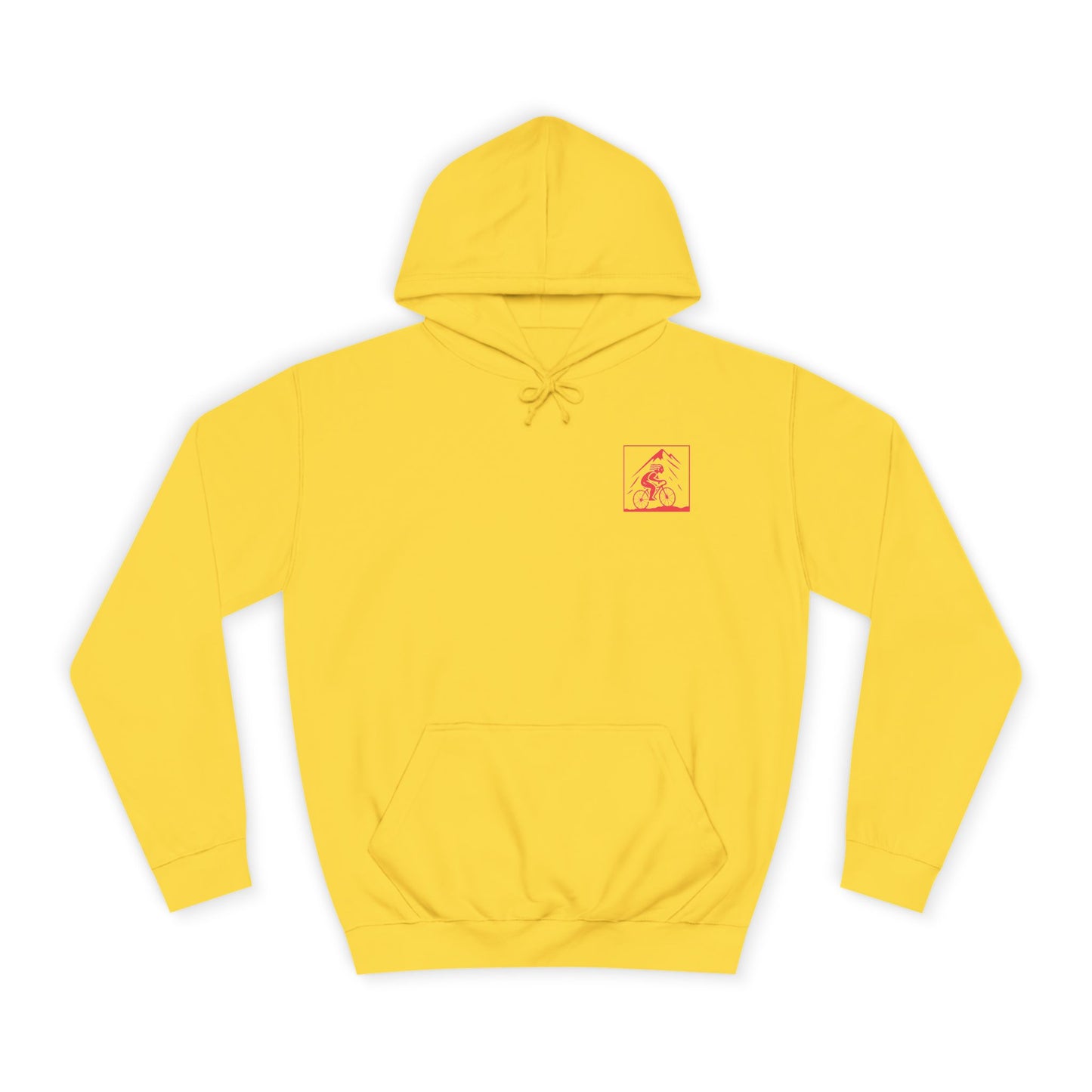North Wales Cycling Unisex Hoodie -  'Barod Am y Daith' (Double Sided)