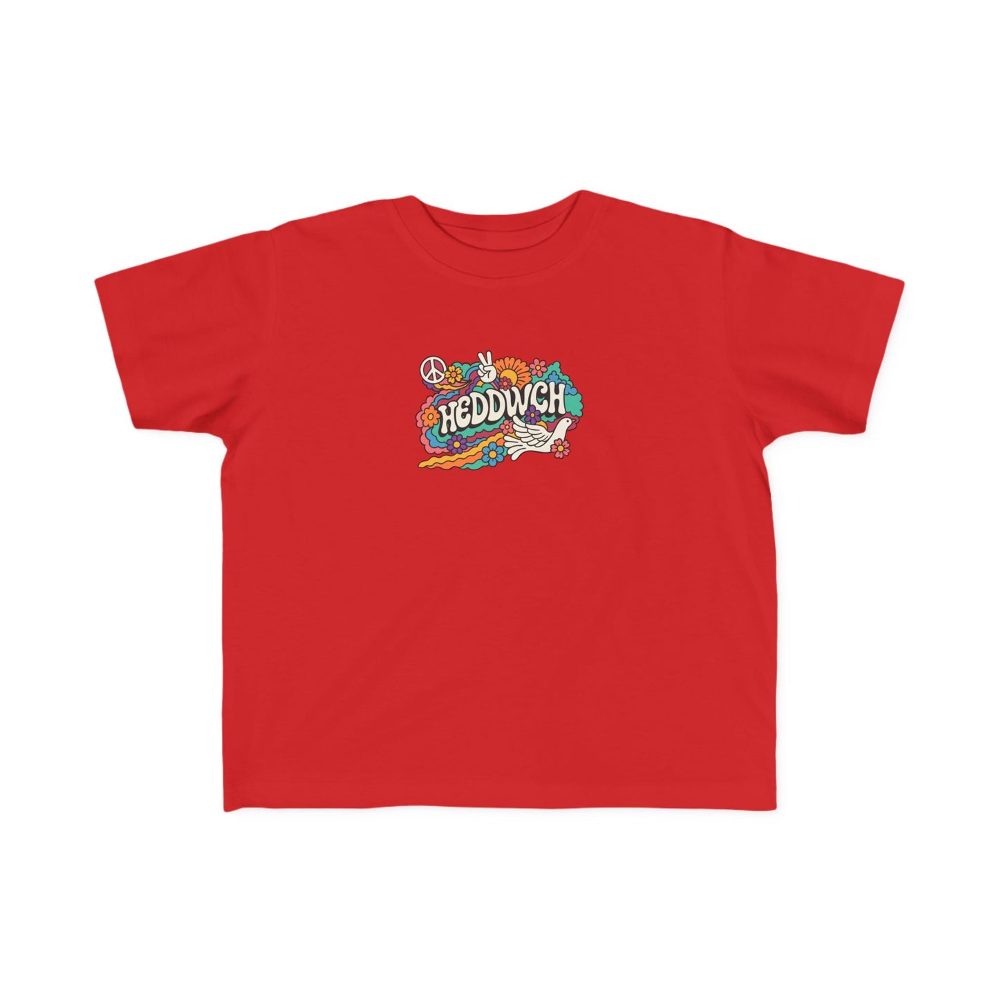 Toddler 'Heddwch' T-Shirt - Vintage Peace Top
