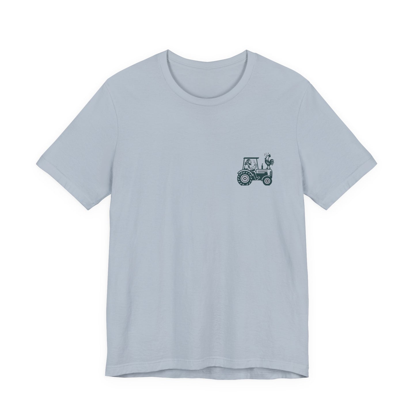 Coffi y Ffermwyr (Farmers Coffee) Unisex Tee - Double Sided