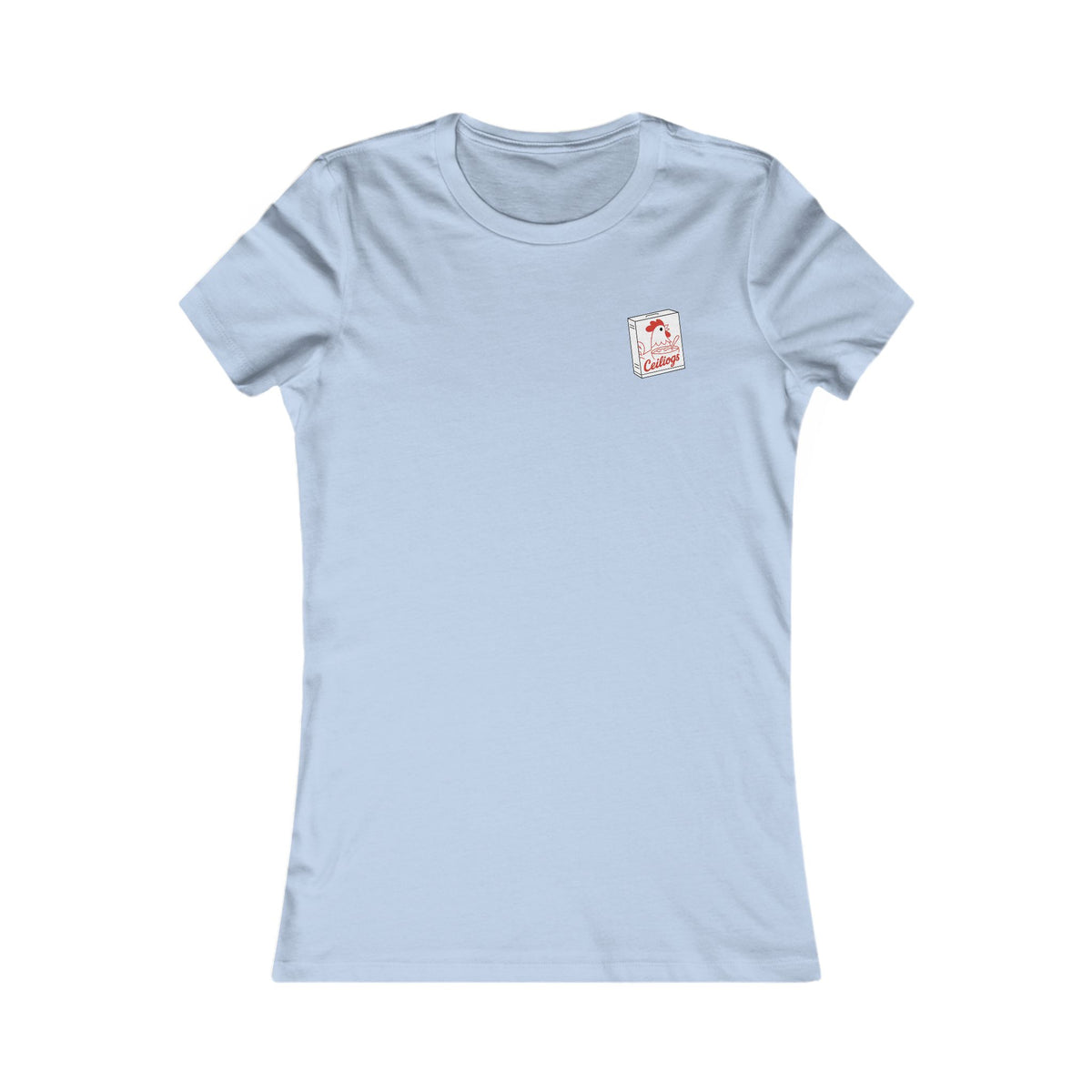 Women's Retro Cereal Tee - 'Ceiliogs'