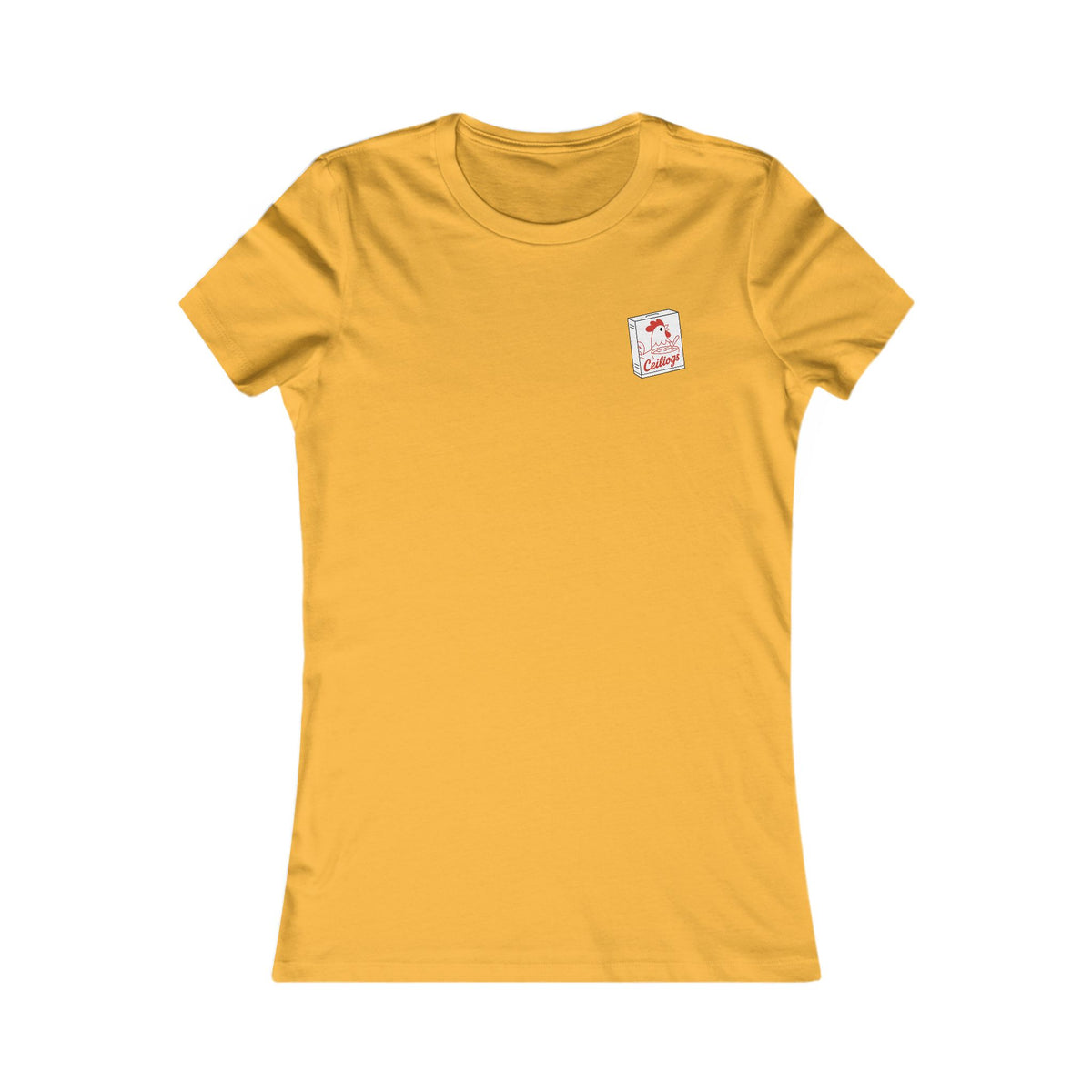 Women's Retro Cereal Tee - 'Ceiliogs'
