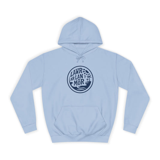 'Lawr Ar Lan Môr' Unisex Hoodie