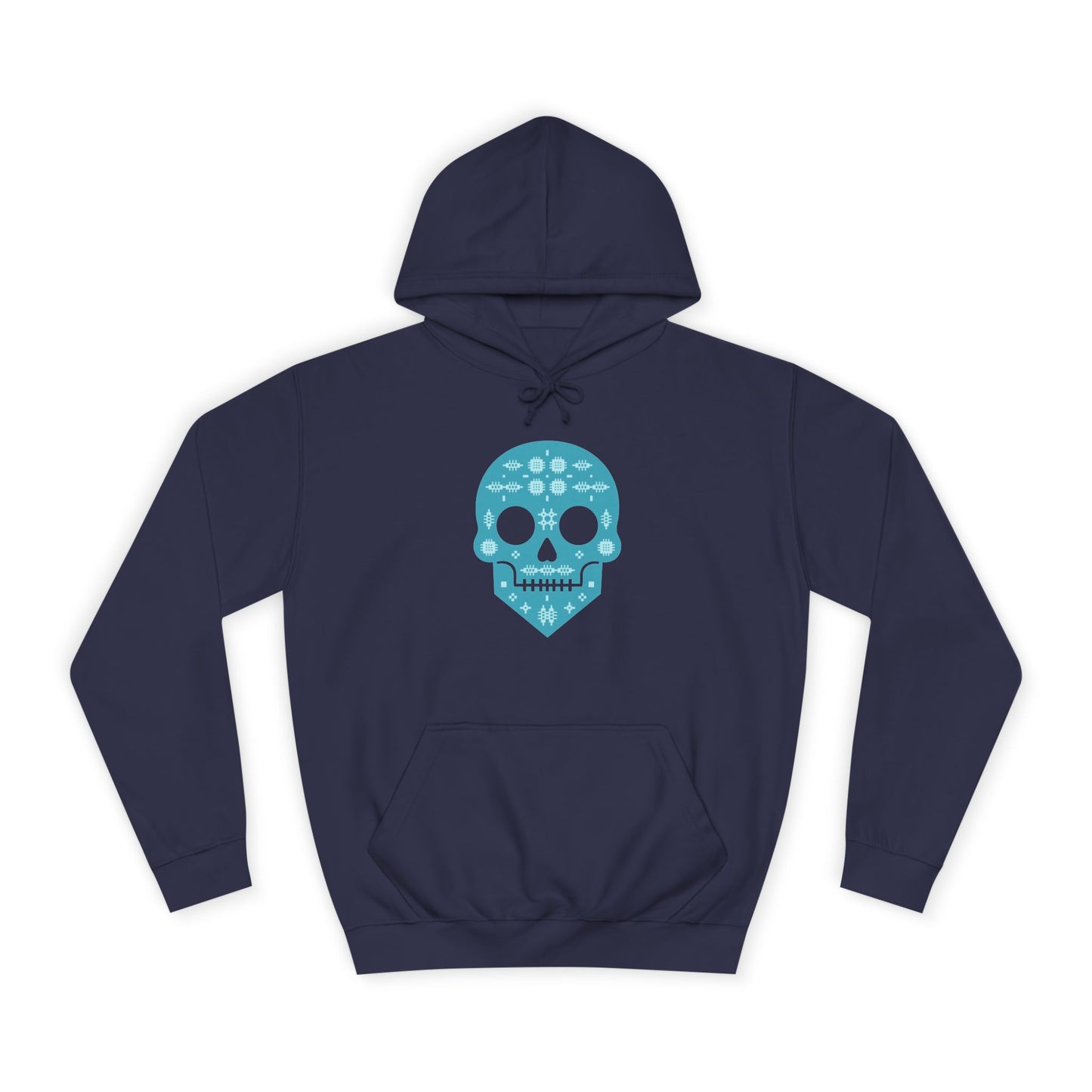 Day of the Dead Welsh Tapestry Skull Hoodie (Unisex)