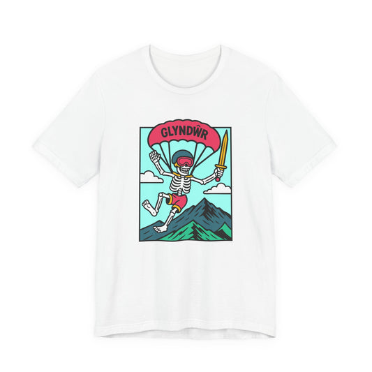 Skeleton Glyndŵr Parachute T-Shirt (Unisex)