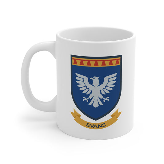 Evans Family Crest Mug - Welsh Heraldry