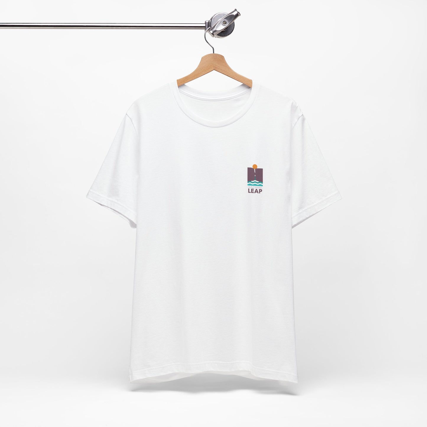Huntsman's Leap Minimalist T‑Shirt (Unisex) - Pembrokeshire Graphic Tee