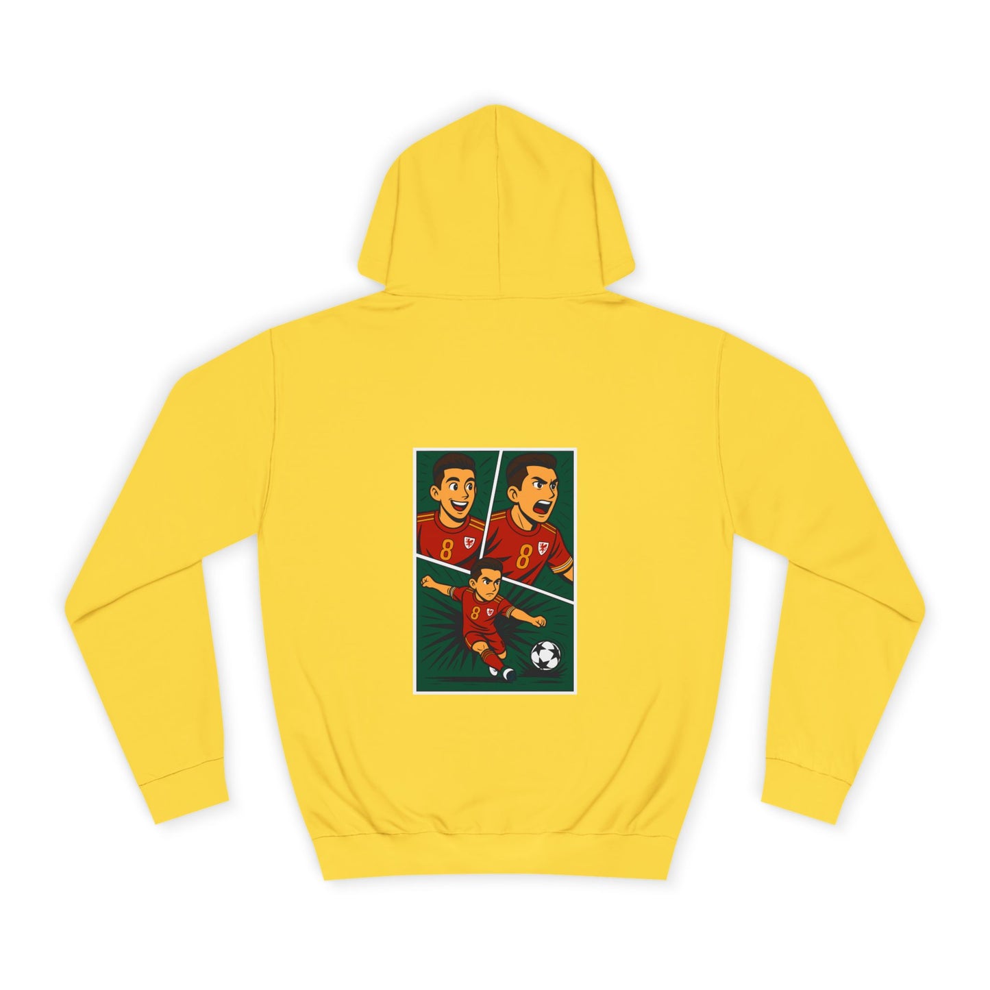 Harry Wilson Comic Book Style Unisex Hoodie (Double sided)