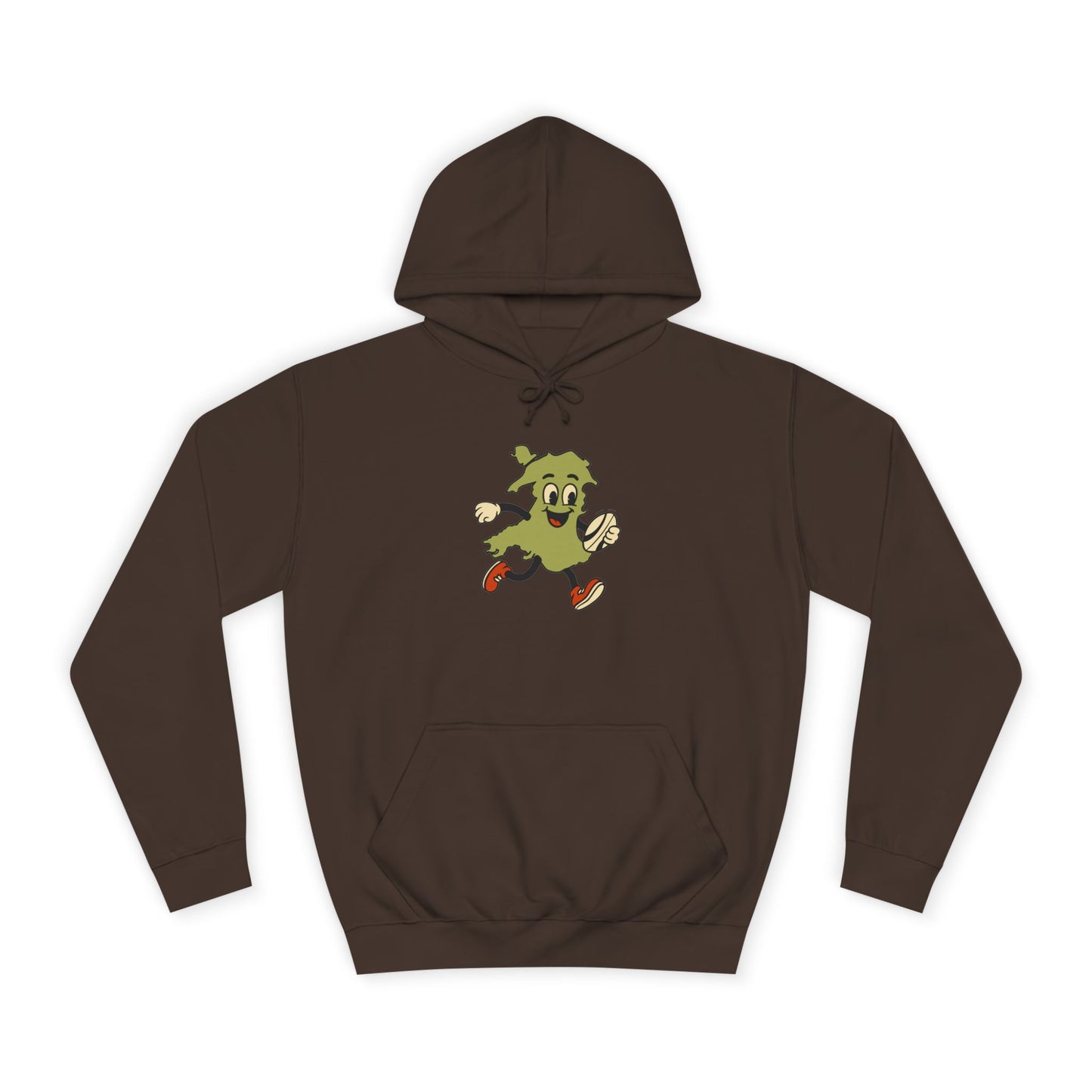 Retro Welsh Rugby Map Unisex Hoodie