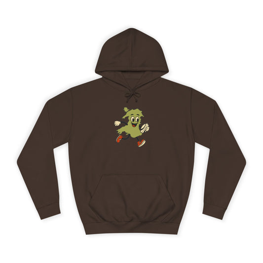 Retro Welsh Rugby Map Unisex Hoodie