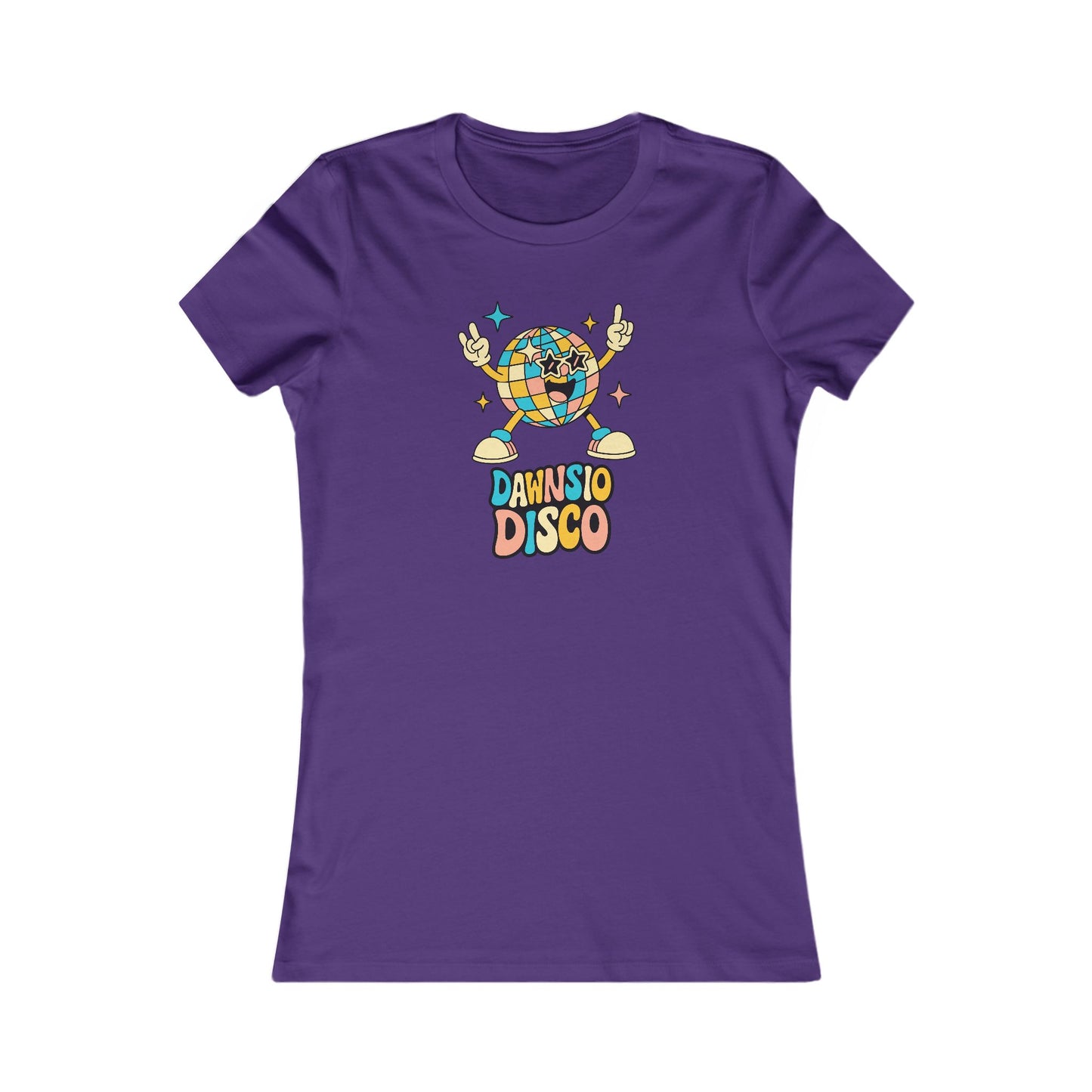 Women's Retro 'Dawnsio Disco' Tee