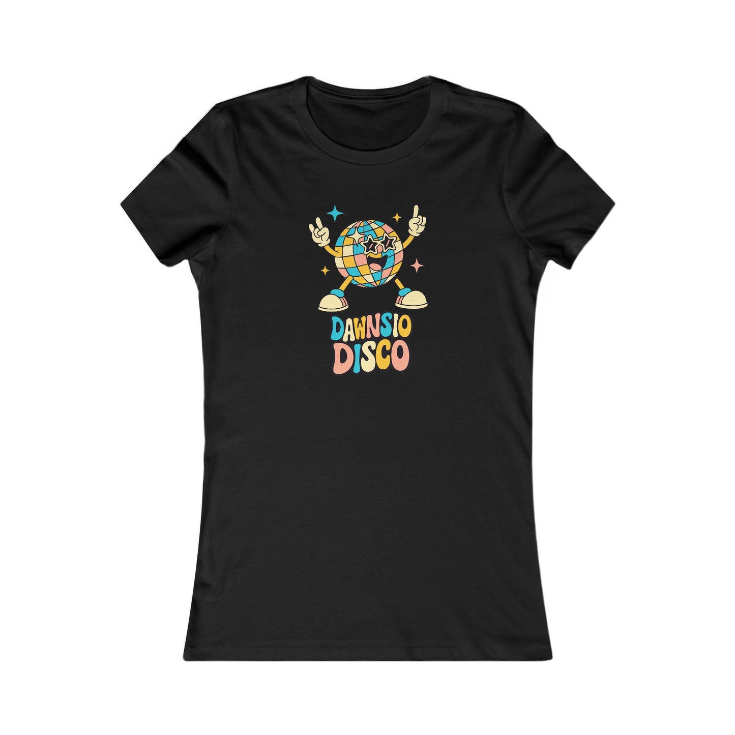 Women's Retro 'Dawnsio Disco' Tee