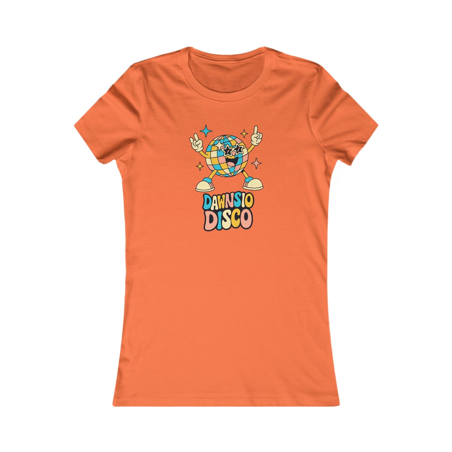 Women's Retro 'Dawnsio Disco' Tee