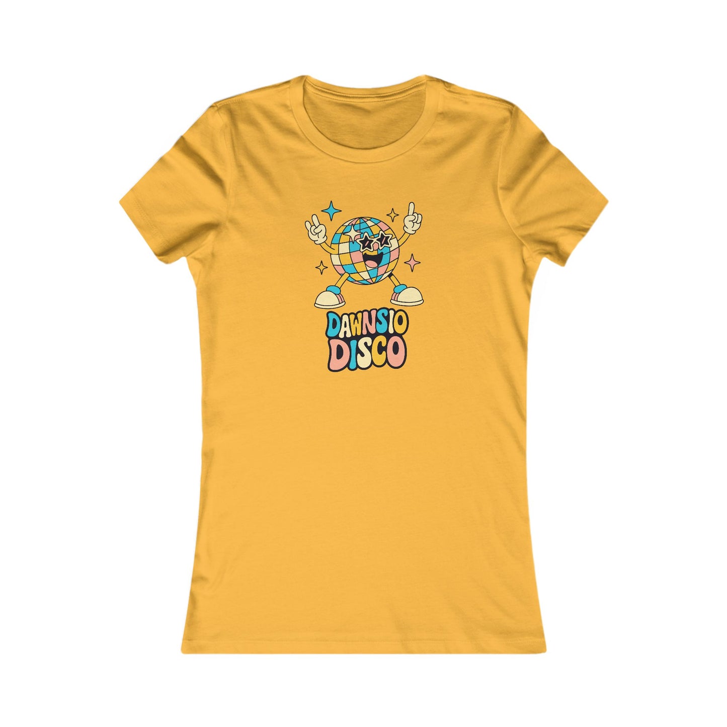 Women's Retro 'Dawnsio Disco' Tee