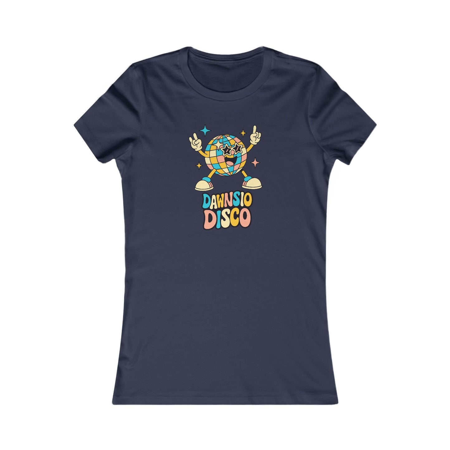 Women's Retro 'Dawnsio Disco' Tee