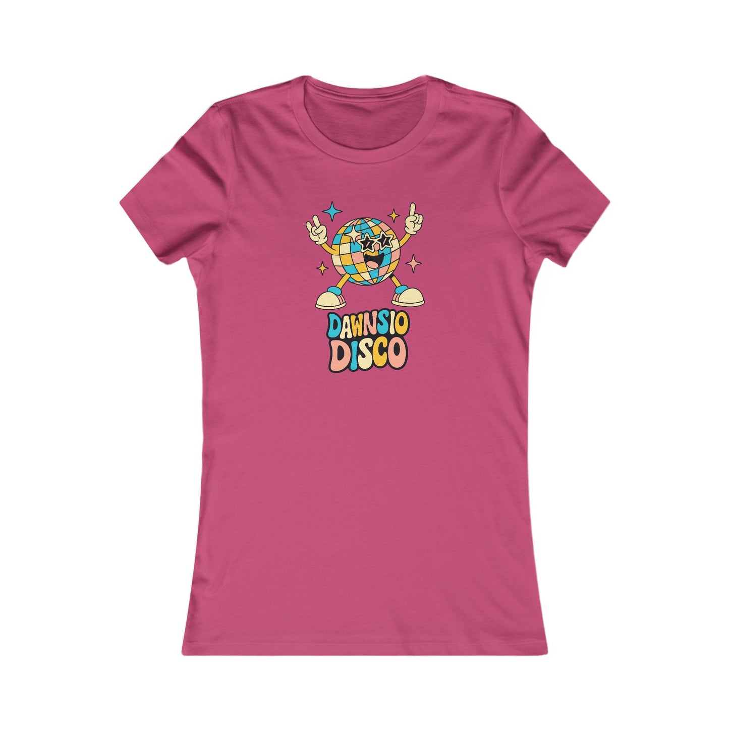 Women's Retro 'Dawnsio Disco' Tee
