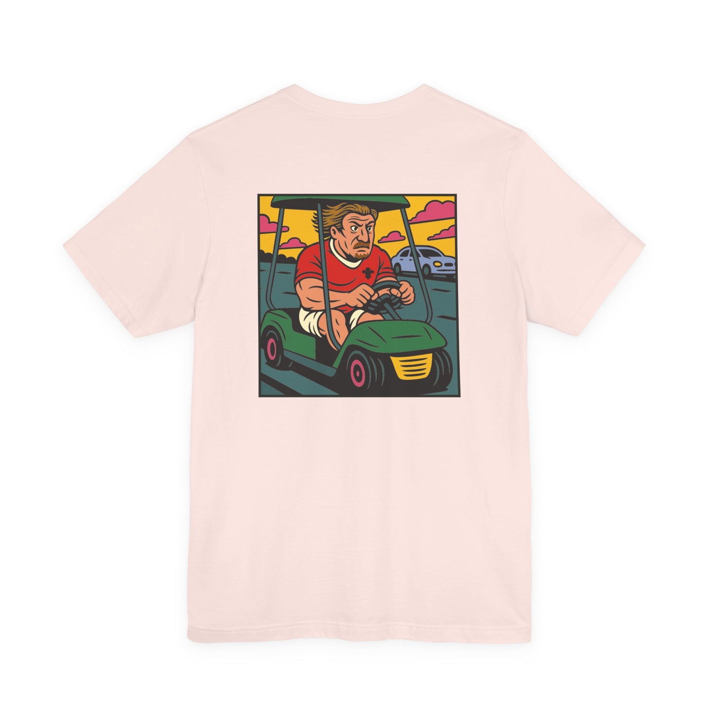 Life in the Fast Lane - Vintage Andy Powell Golf Buggy Tee —Welsh Rugby T-Shirt