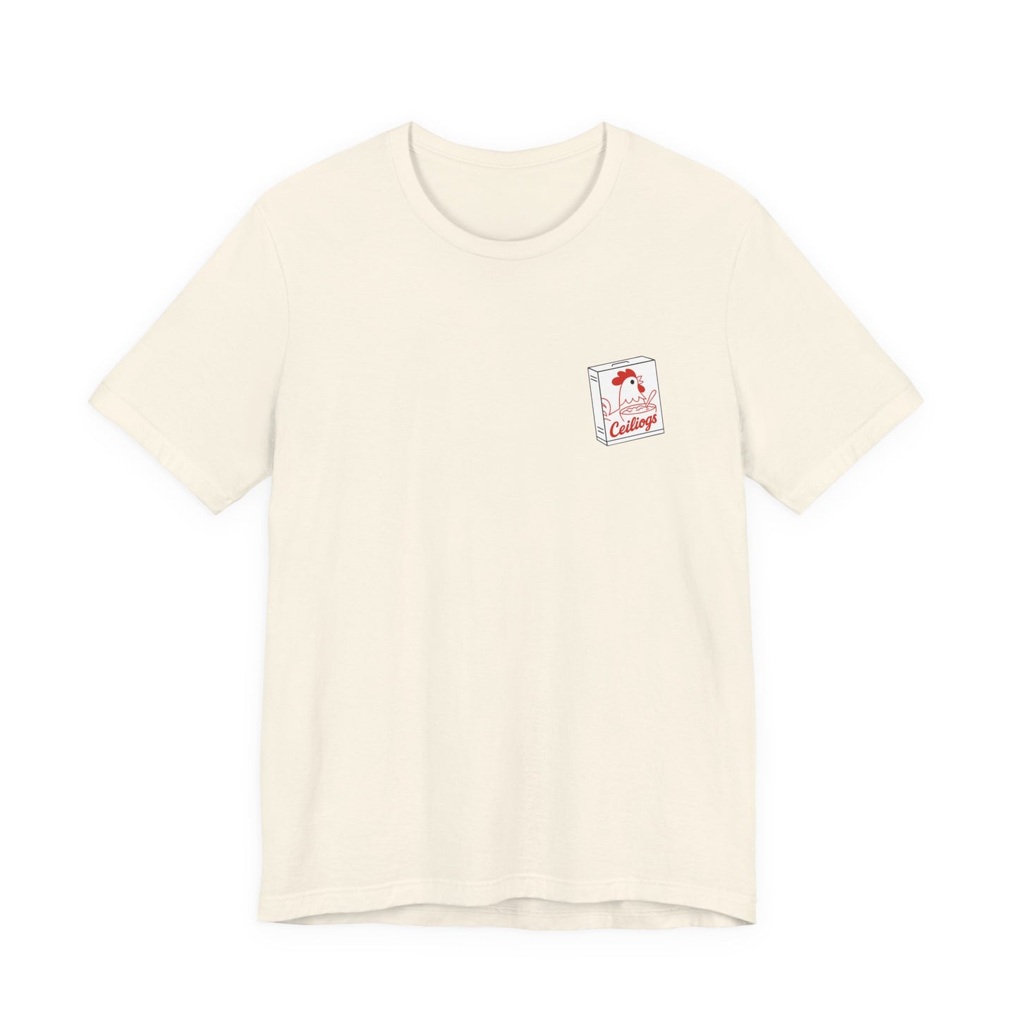 Ceiliogs Vintage Cereal Unisex T-shirt (Double Sided)