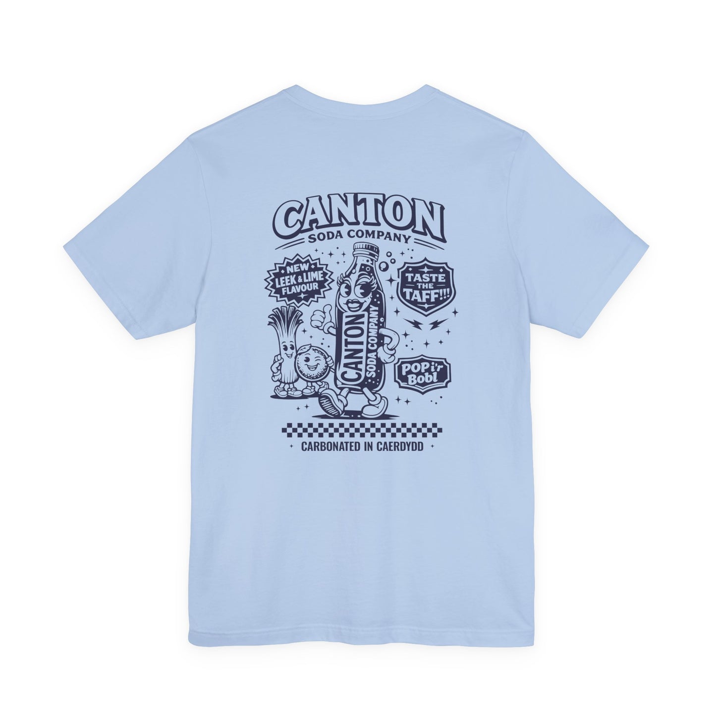 Canton Soda Company Retro Fizzy Drinks T-Shirt (Unisex) - Double Sided