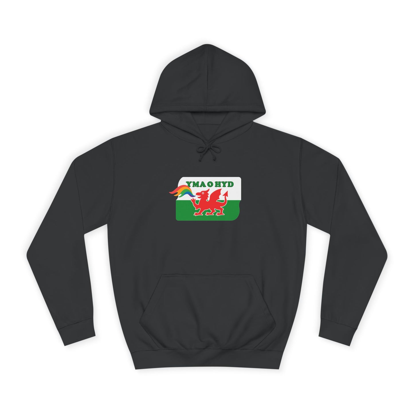 Pride Welsh Flag Hoodie (Unisex) - Yma O Hyd