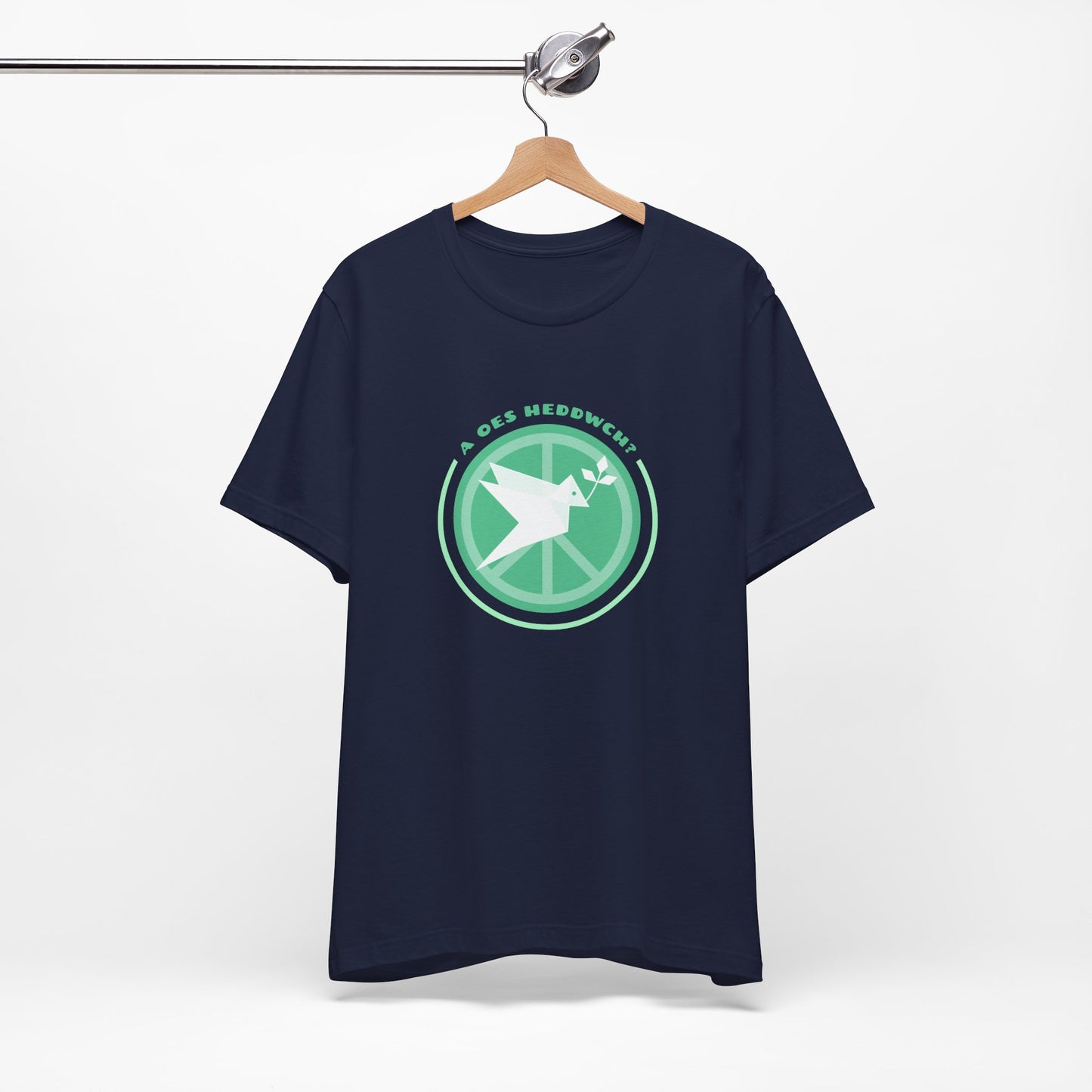 'A Oes Heddwch?' - Peace Dove Graphic Tee (Unisex)