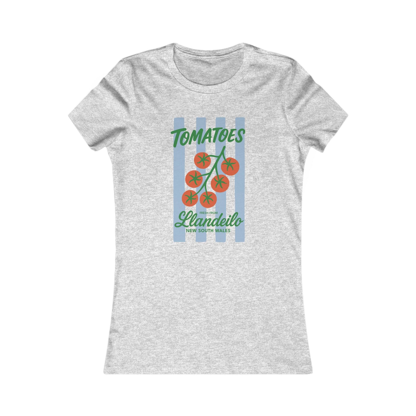 Women's Vintage Tomato Tee - Llandeilo New South Wales