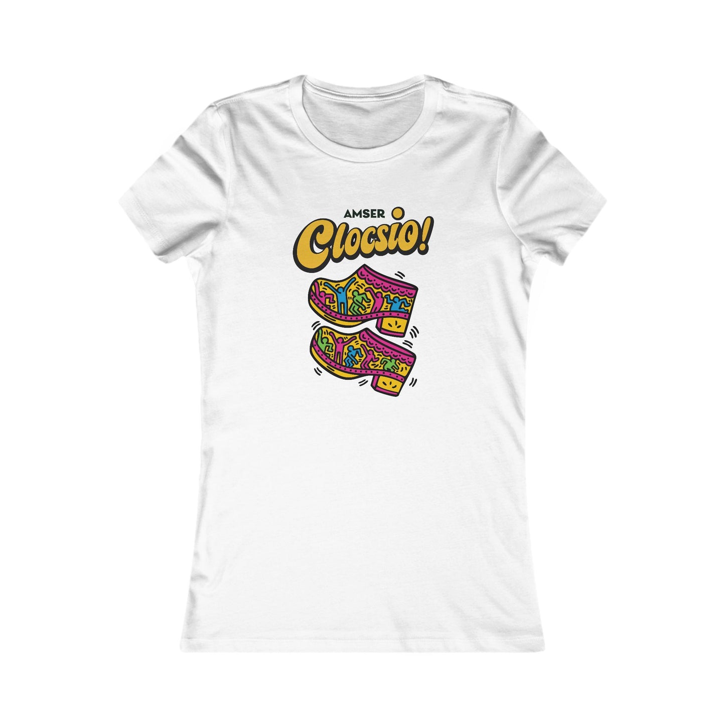 Women's 'Amser Clocsio' Tee