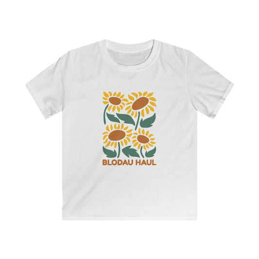 "Blodau Haul" Kids Sunflower T-shirt