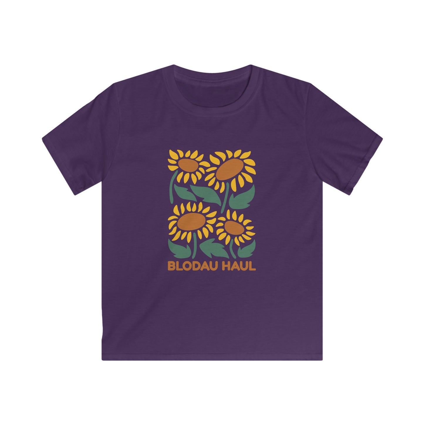 "Blodau Haul" Kids Sunflower T-shirt