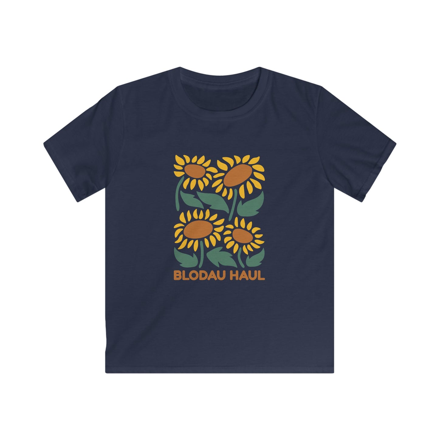 "Blodau Haul" Kids Sunflower T-shirt