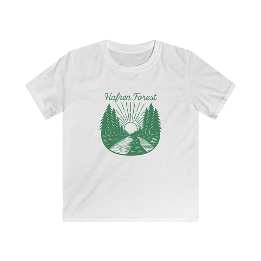 Kids Tee — Hafren Forest Sunrise Graphic
