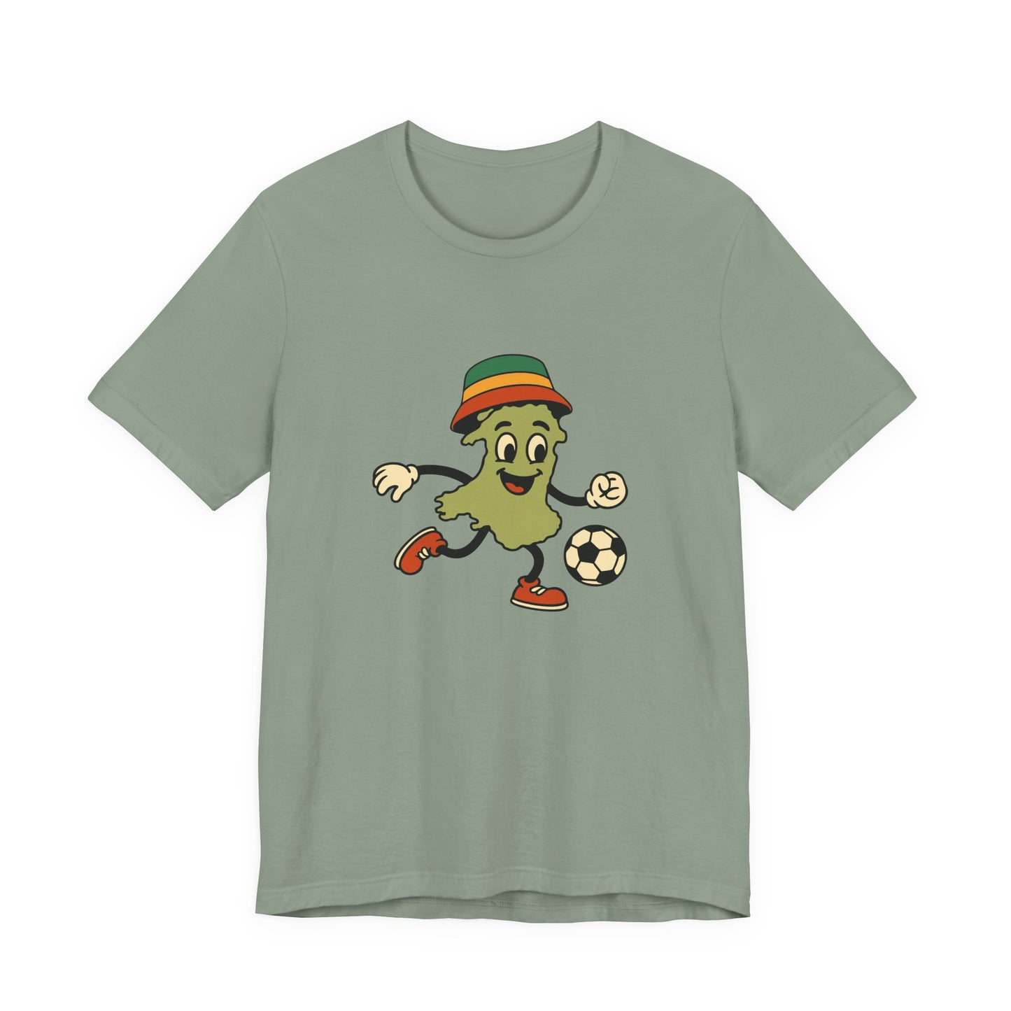 Retro Wales Map - Football Graphic Tee