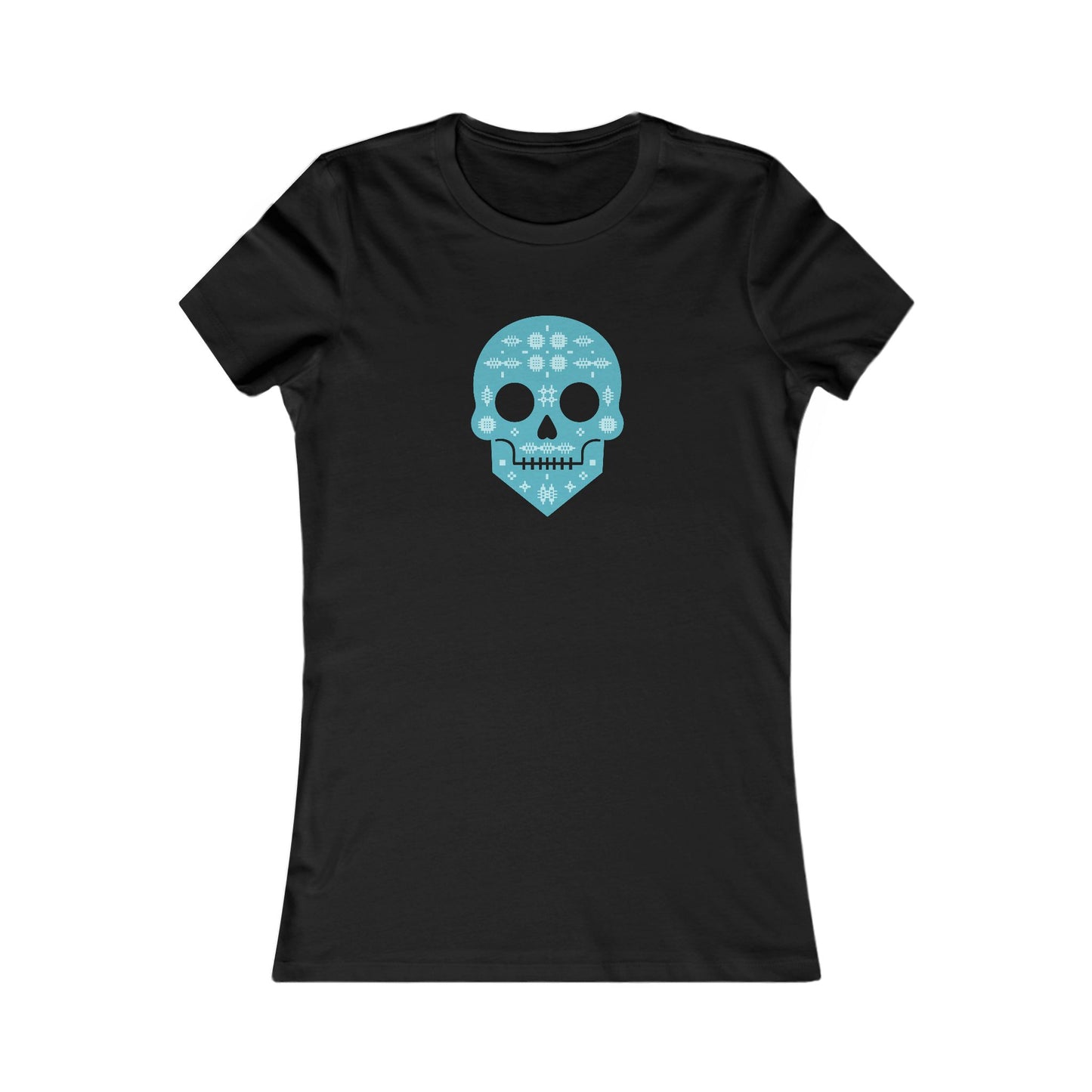 Women's Welsh Blanket Skull Tee