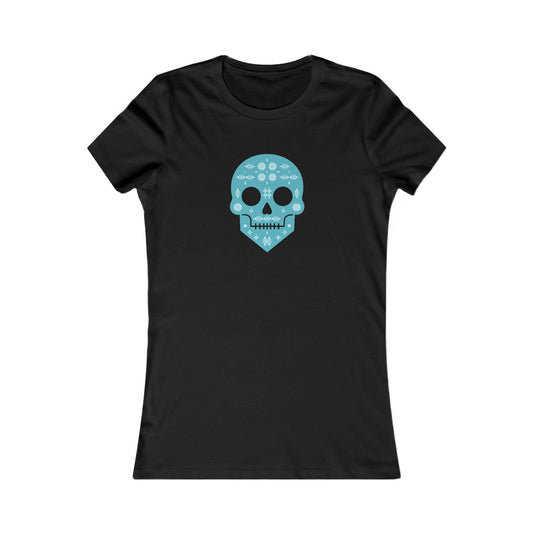 Women's Welsh Blanket Skull Tee