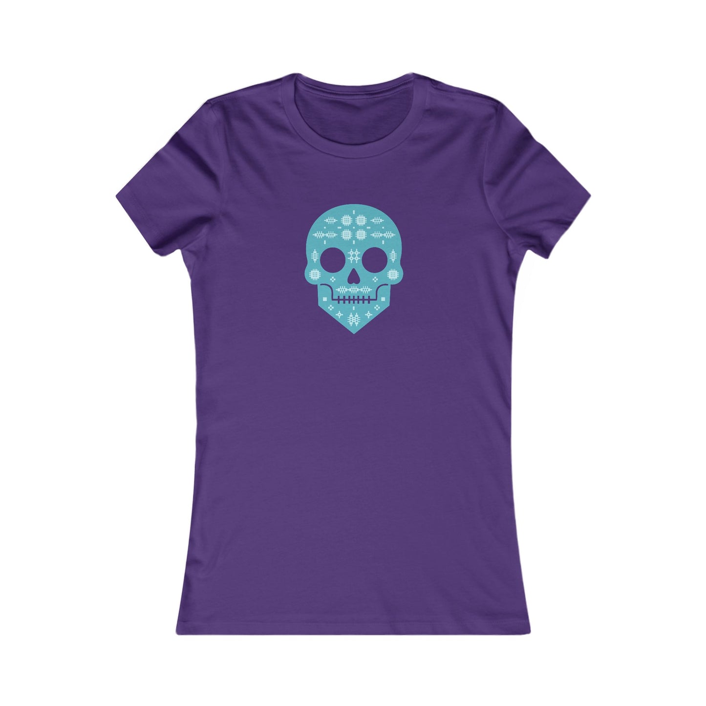 Women's Welsh Blanket Skull Tee