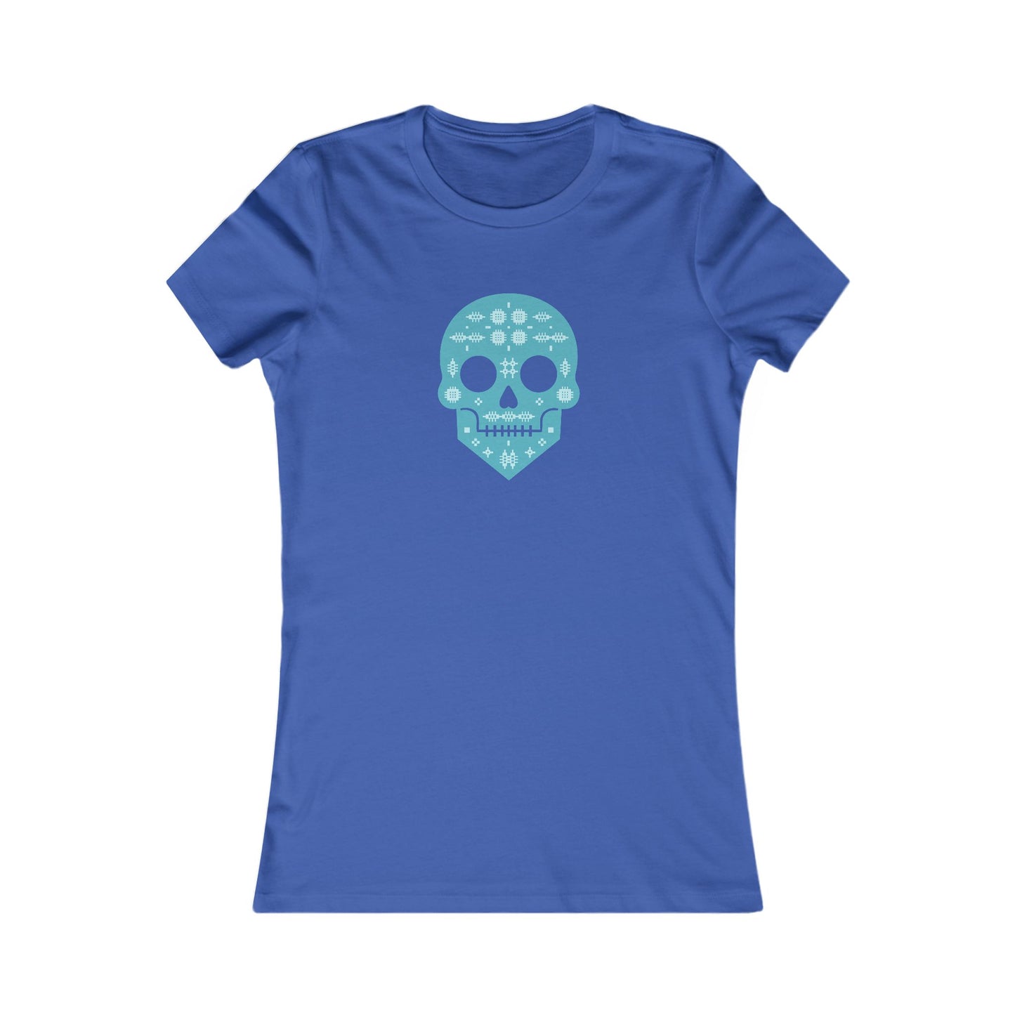 Women's Welsh Blanket Skull Tee
