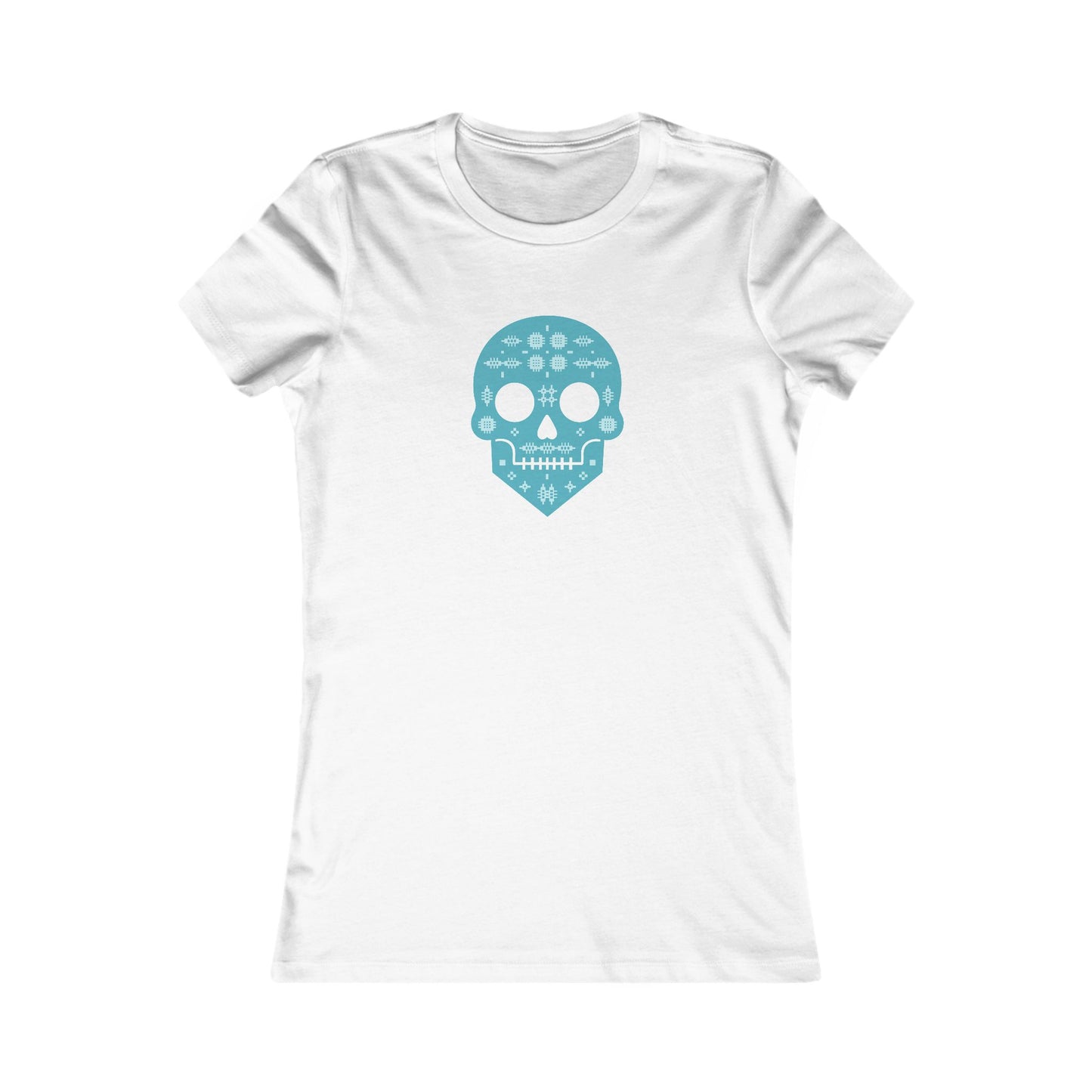 Women's Welsh Blanket Skull Tee