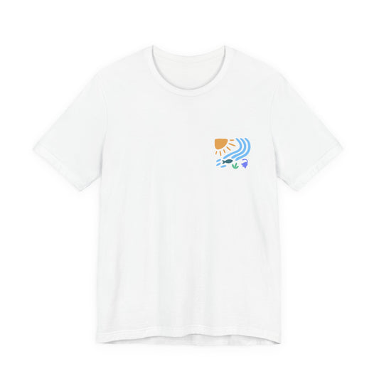 'Glan-y-Nant' Riverside Graphic Tee (Unisex) — Nature Scenic T‑Shirt
