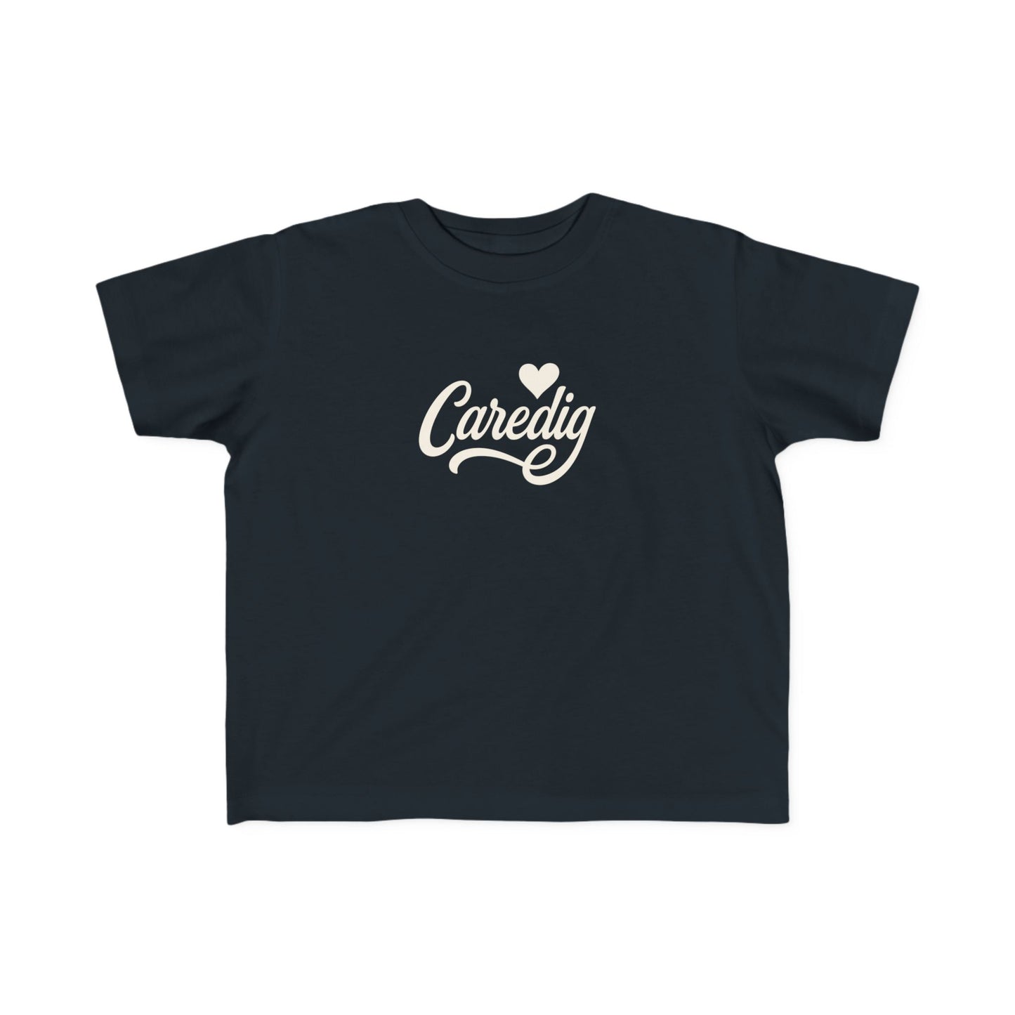 Toddler 'Caredig' Heart T-Shirt