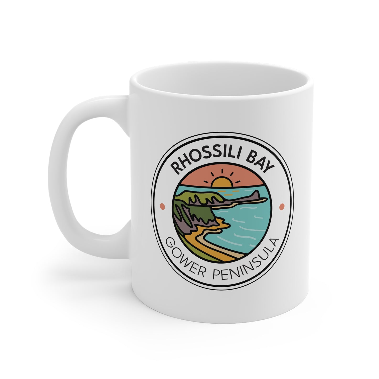 Rhossili Bay Mug — Gower Peninsula