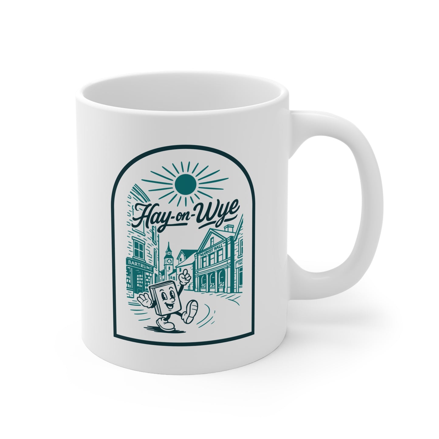 Retro Hay-on-Wye Mug