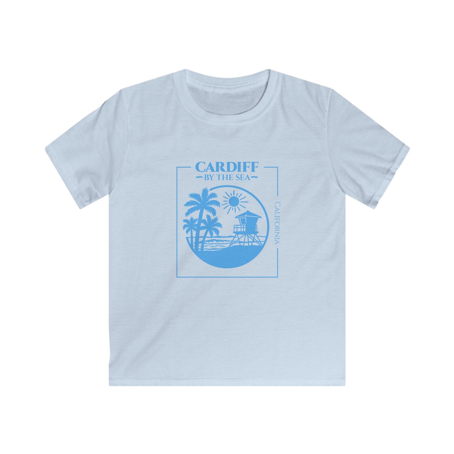 Kids Beach T-Shirt — "Cardiff by the Sea, California"