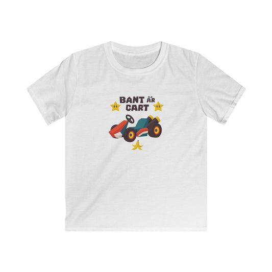 Video Game Inspired Welsh Kids T-Shirt— 'Bant är Cart'