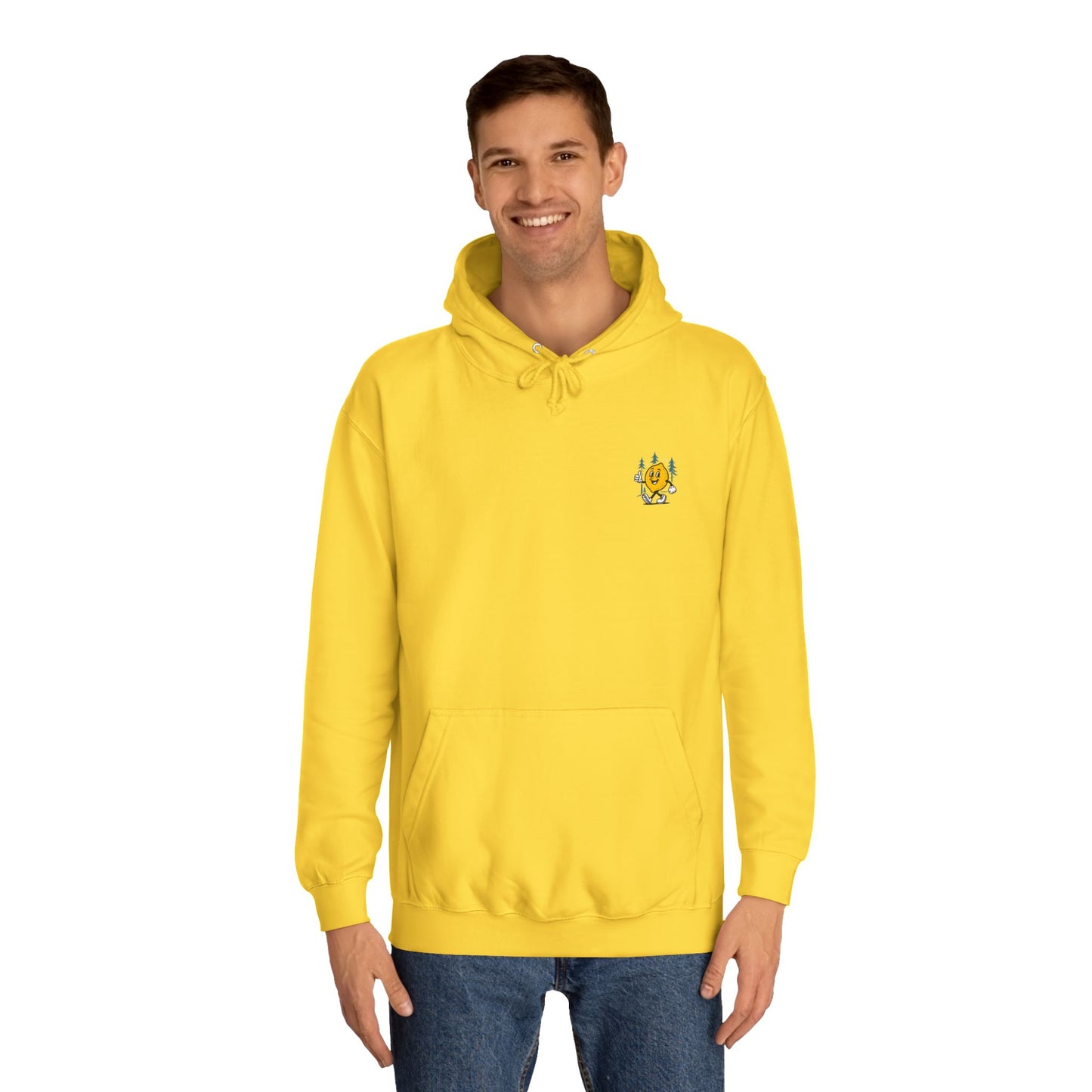 Retro Lemons Unisex Hoodie (Double Sided)