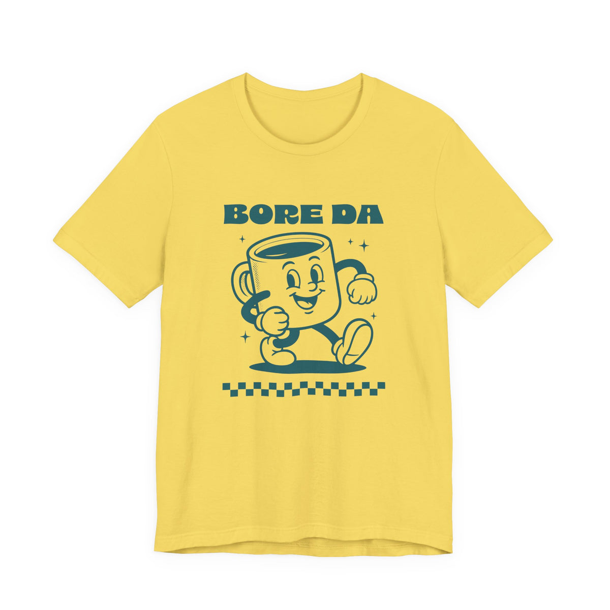 Retro Bore Da Coffee Tee (Unisex)