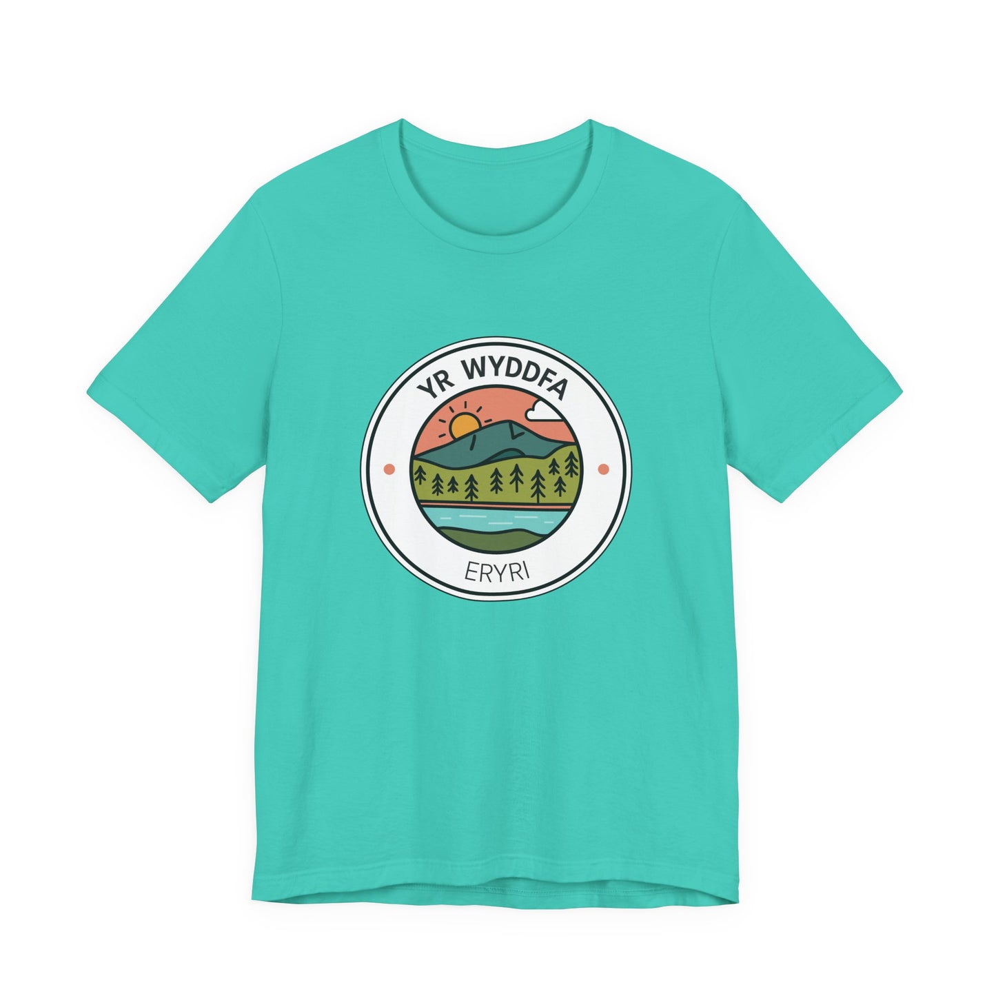 'Yr Wyddfa' T-Shirt (Unisex) - Eryri Scenic Crest